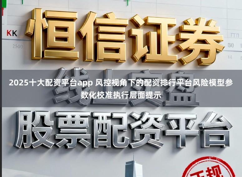 2025十大配资平台app 风控视角下的配资排行平台风险模型参数化校准执行层面提示