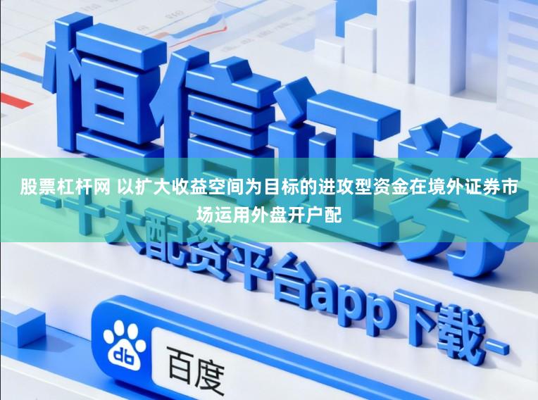 股票杠杆网 以扩大收益空间为目标的进攻型资金在境外证券市场运用外盘开户配