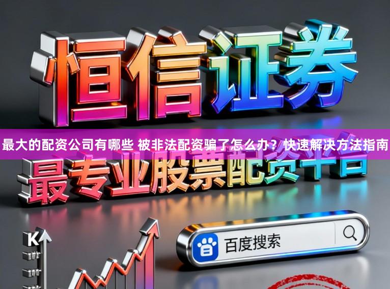 最大的配资公司有哪些 被非法配资骗了怎么办？快速解决方法指南