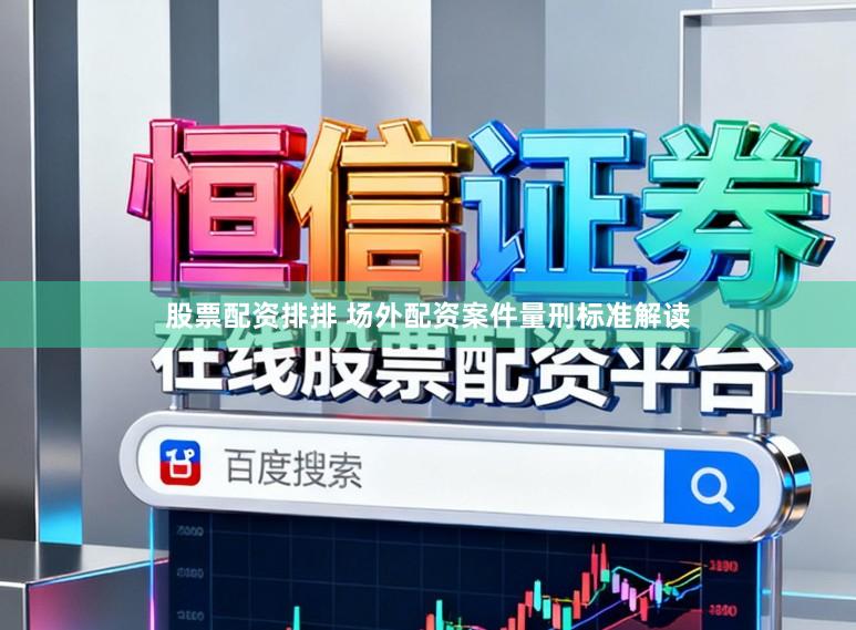 股票配资排排 场外配资案件量刑标准解读